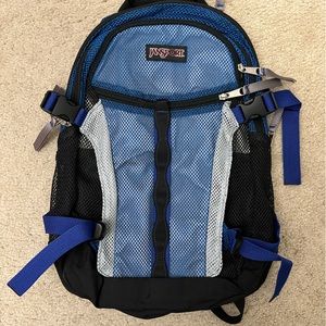 jansport blue backpack